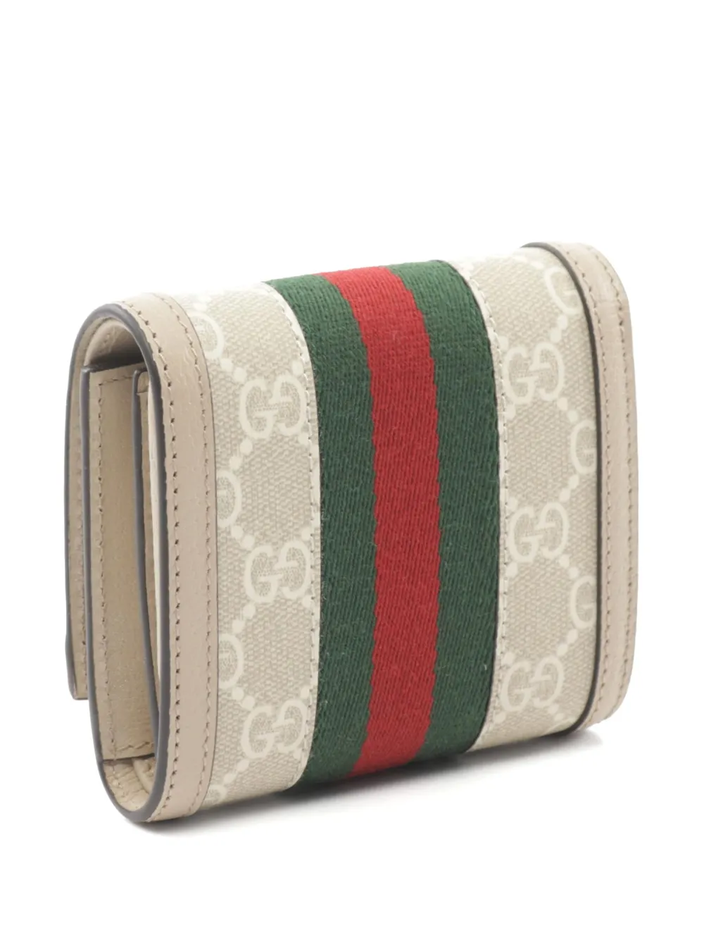 Gucci Pre-Owned 1920-1929s Ophidia GG wallet - Beige