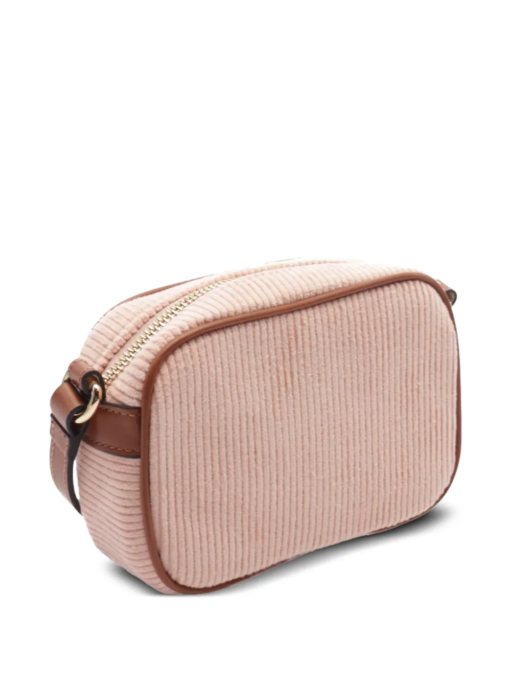 Chloé Pre-Owned 2020s ribfluwelen mini-schoudertas - Roze