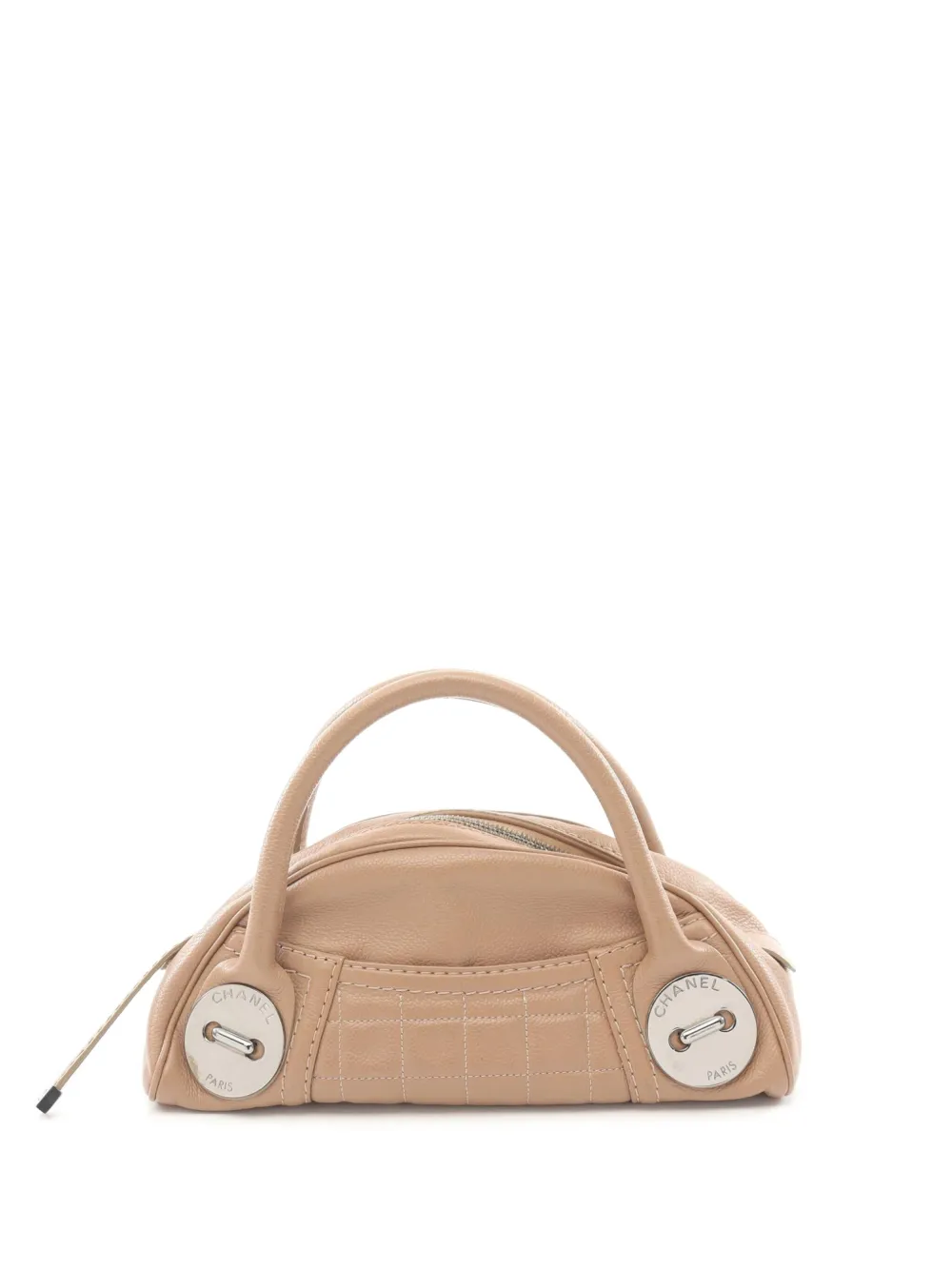 CHANEL Pre-Owned 2004-2005 Button Dome handbag | Neutrals | Image 1