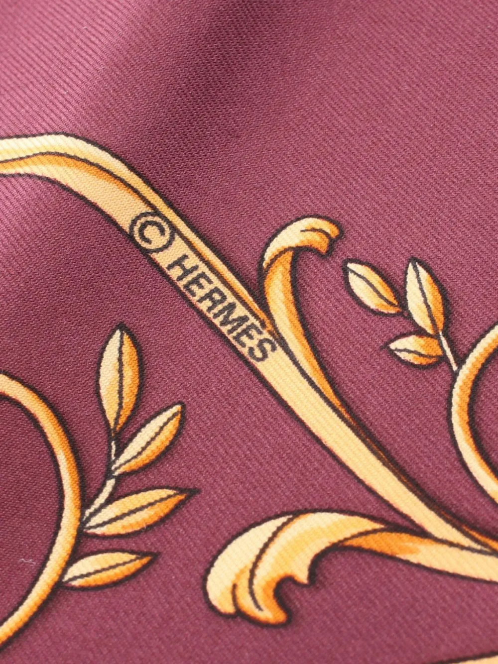 Hermès Pre-Owned 2010s Carré 90 La Promenade de Longchamps scarf - Rood