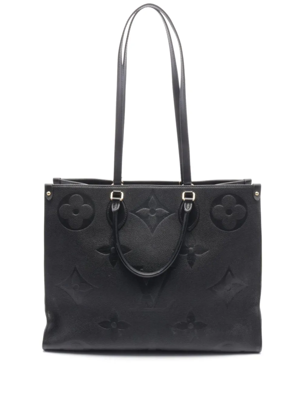 Louis Vuitton Pre-Owned 2021 オン ザ ゴー GM ハンドバッグ - ブラック Louis Vuitton Pre-Owned 2021 オン ザ ゴー GM ハンドバッグ - ブラック
