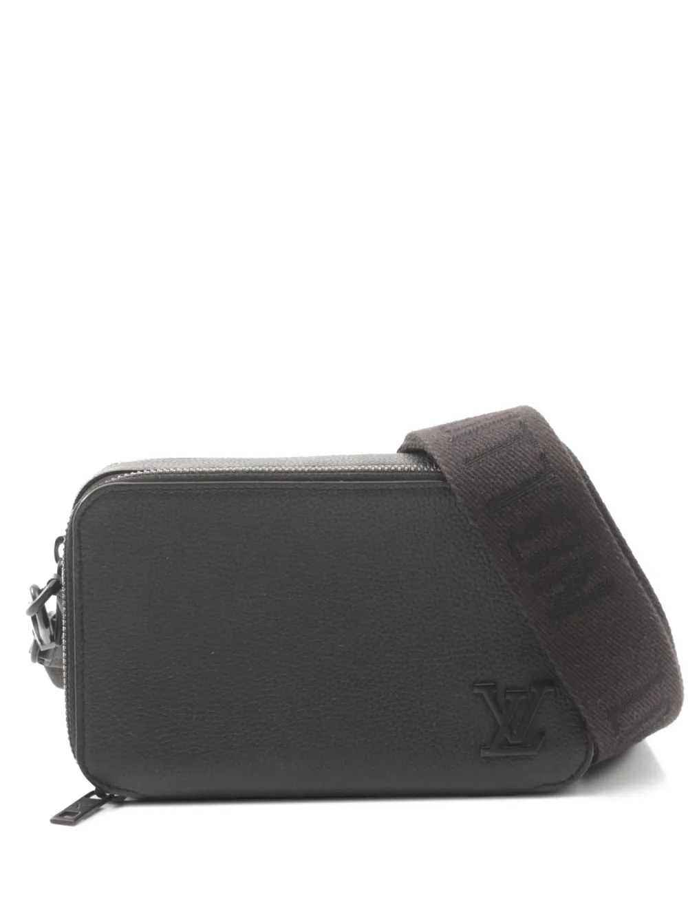 Louis Vuitton Pre-Owned 2021 Alpha Wearable Wallet ショルダーバッグ - ブラック Louis Vuitton Pre-Owned 2021 Alpha Wearable Wallet ショルダーバッグ - ブラック