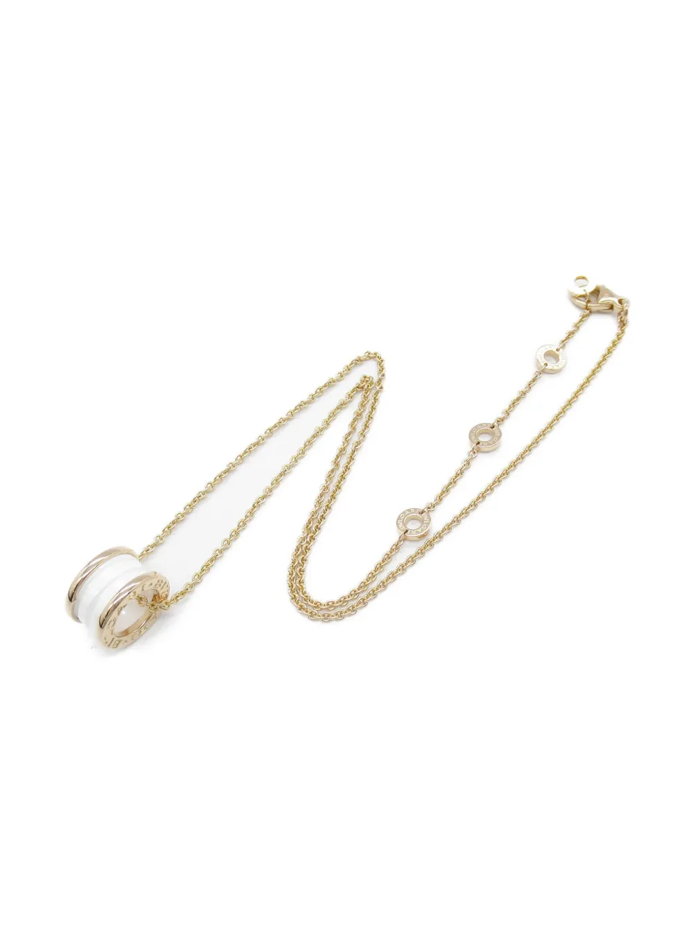 Bvlgari Pre-Owned 2010s B.Zero1 ネックレス 18Kローズゴールド - ゴールドトーン Bvlgari Pre-Owned 2010s B.Zero1 ネックレス 18Kローズゴールド - ゴールドトーン