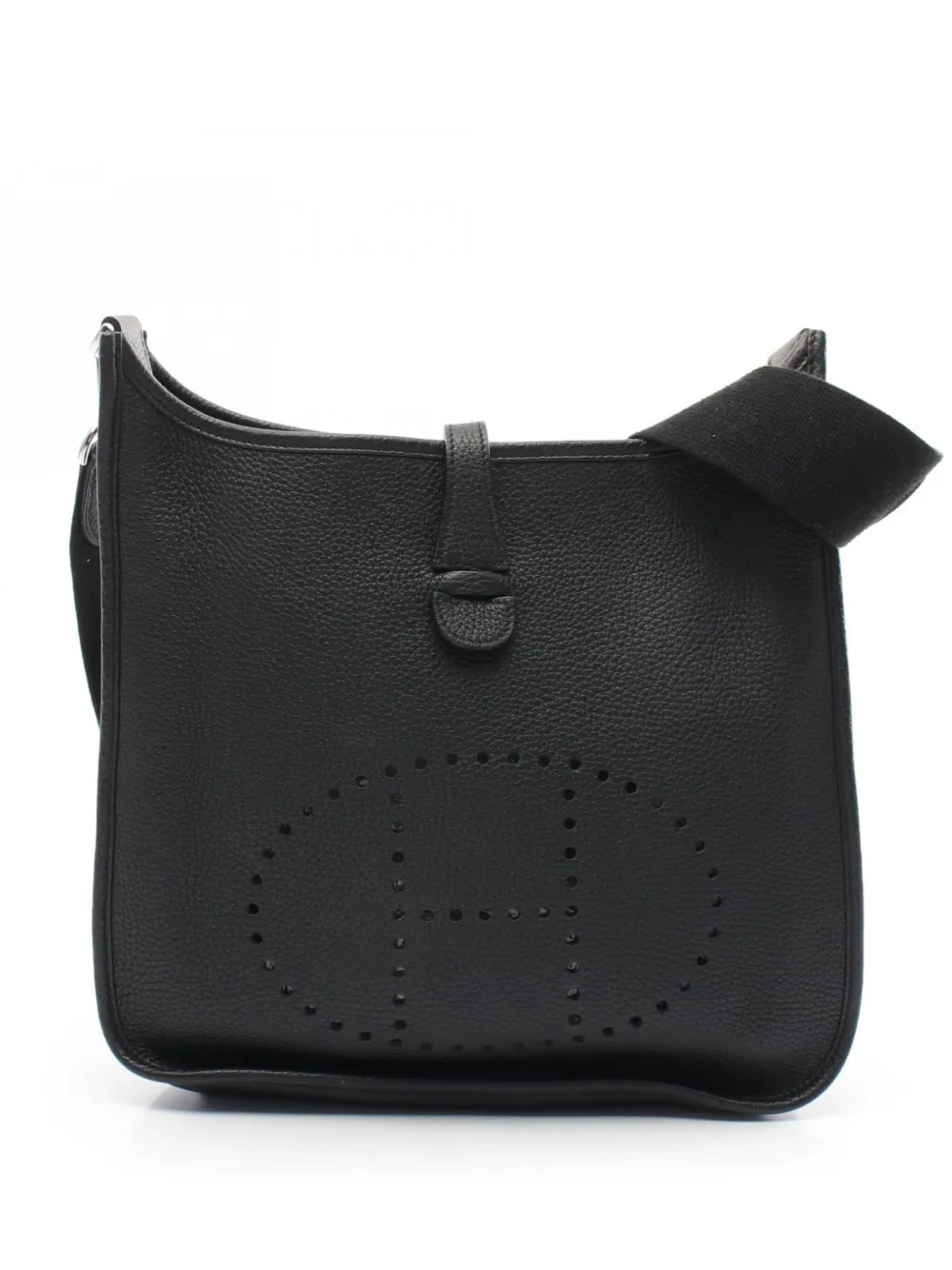 Hermès Pre-Owned 2017 エヴリン 3 トロワ PM バッグ - ブラック Hermès Pre-Owned 2017 エヴリン 3 トロワ PM バッグ - ブラック