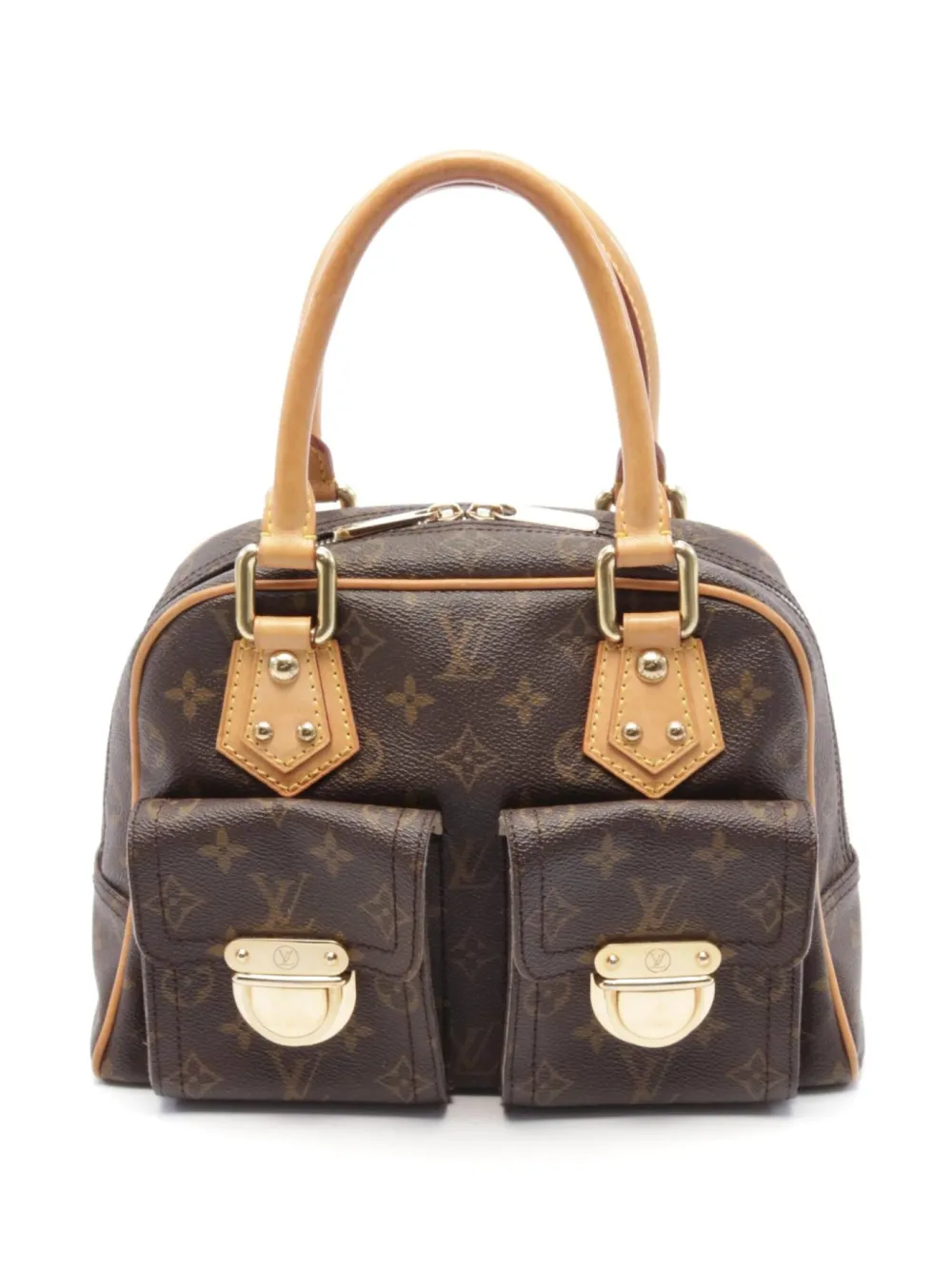 Louis Vuitton Pre-Owned 2006 マンハッタン PM ハンドバッグ - ブラウン Louis Vuitton Pre-Owned 2006 マンハッタン PM ハンドバッグ - ブラウン