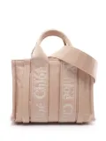 Chloé Pre-Owned 2010s small Woody two-way handbag - Pink