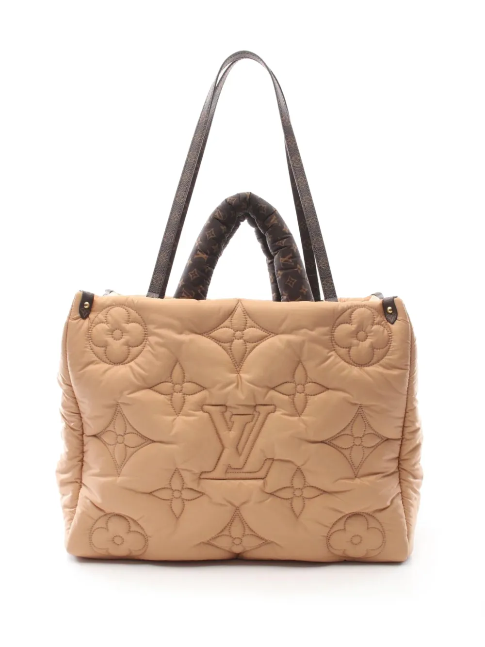 Louis Vuitton Pre-Owned 2021 ピローオンザゴー GM ハンドバッグ - ニュートラル Louis Vuitton Pre-Owned 2021 ピローオンザゴー GM ハンドバッグ - ニュートラル