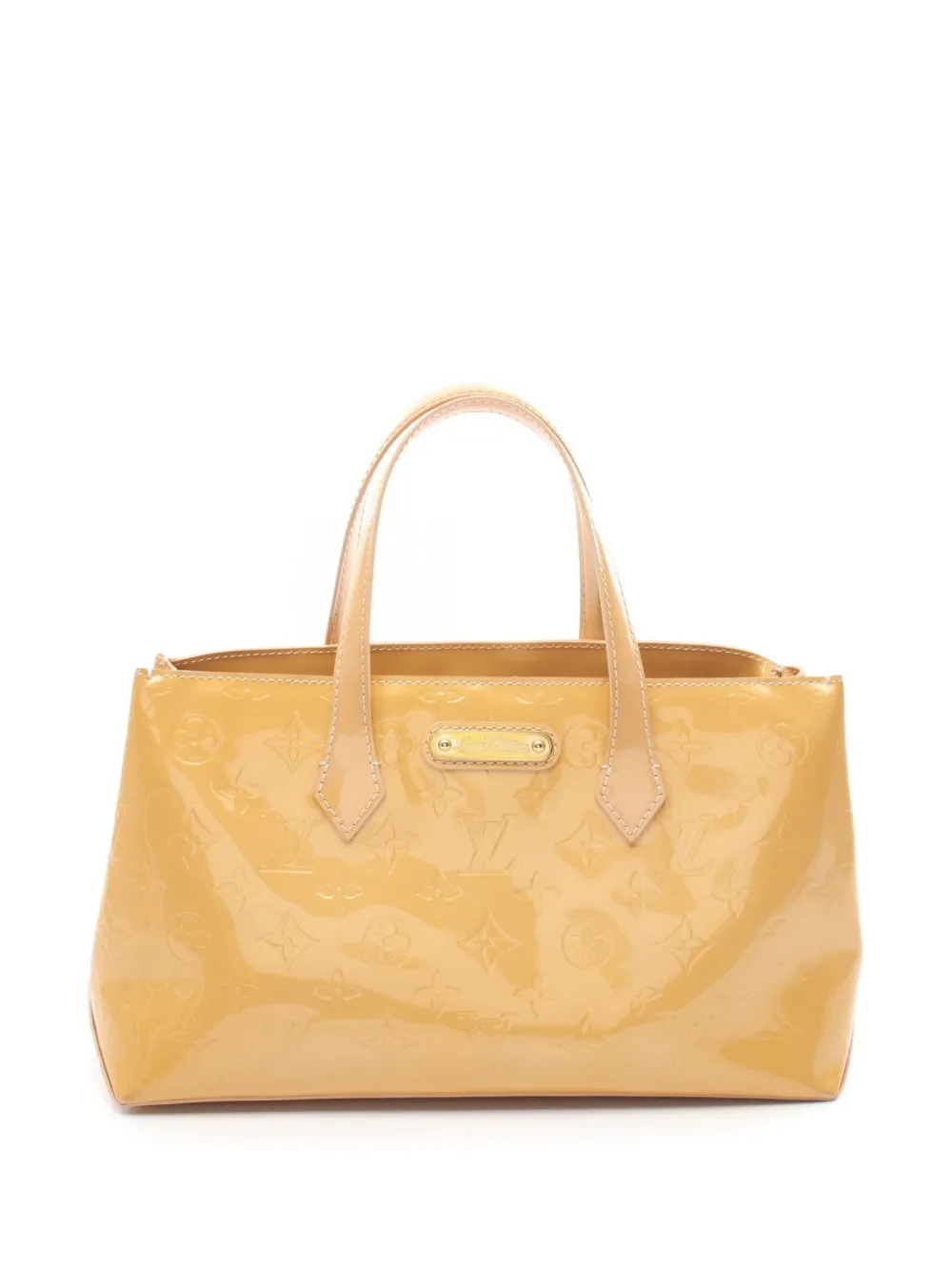 Louis Vuitton Pre-Owned 2010 Wilshire PM shopper Geel