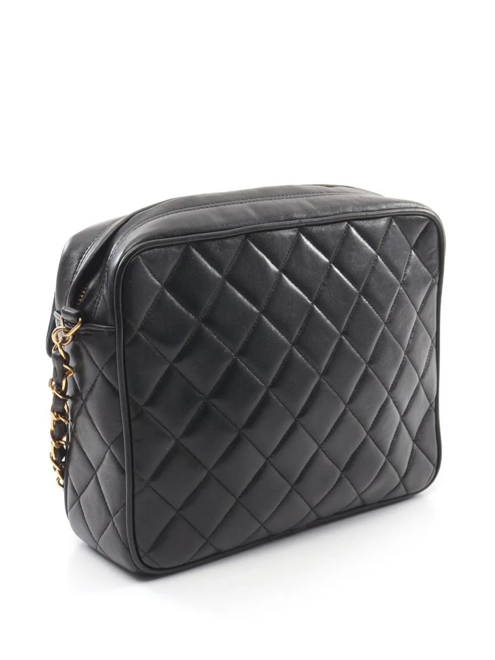 CHANEL Pre-Owned 1991-1994 matelassé schoudertas - Zwart