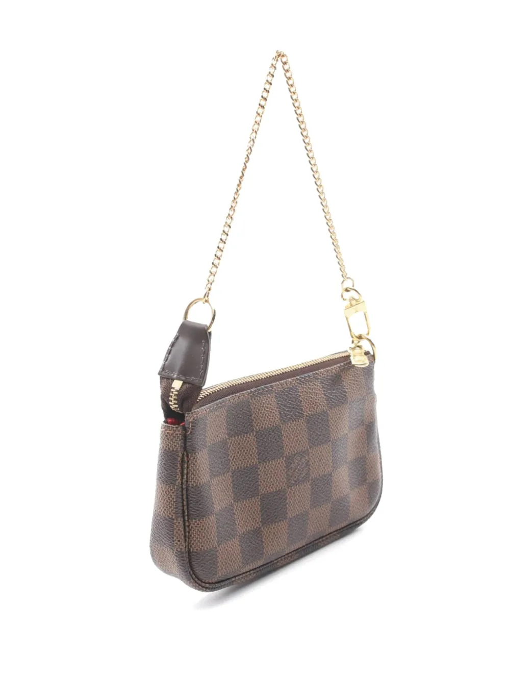 Louis Vuitton Pre-Owned 2008 mini Pochette Accessoires clutch bag - BROWN