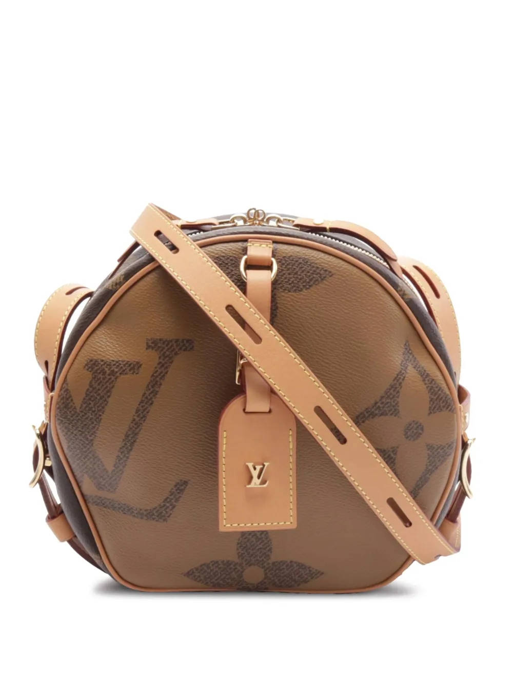 Louis Vuitton Pre-Owned 2019s ボワット シャポー スープル PM ショルダーバッグ - ブラウン Louis Vuitton Pre-Owned 2019s ボワット シャポー スープル PM ショルダーバッグ - ブラウン