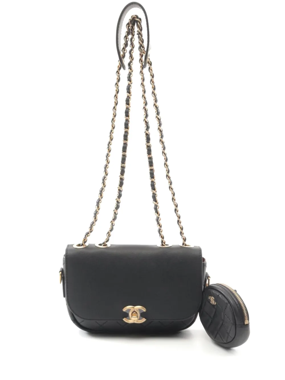 CHANEL Pre-Owned 2019 matelasse shoulder bag | Black | Image 1