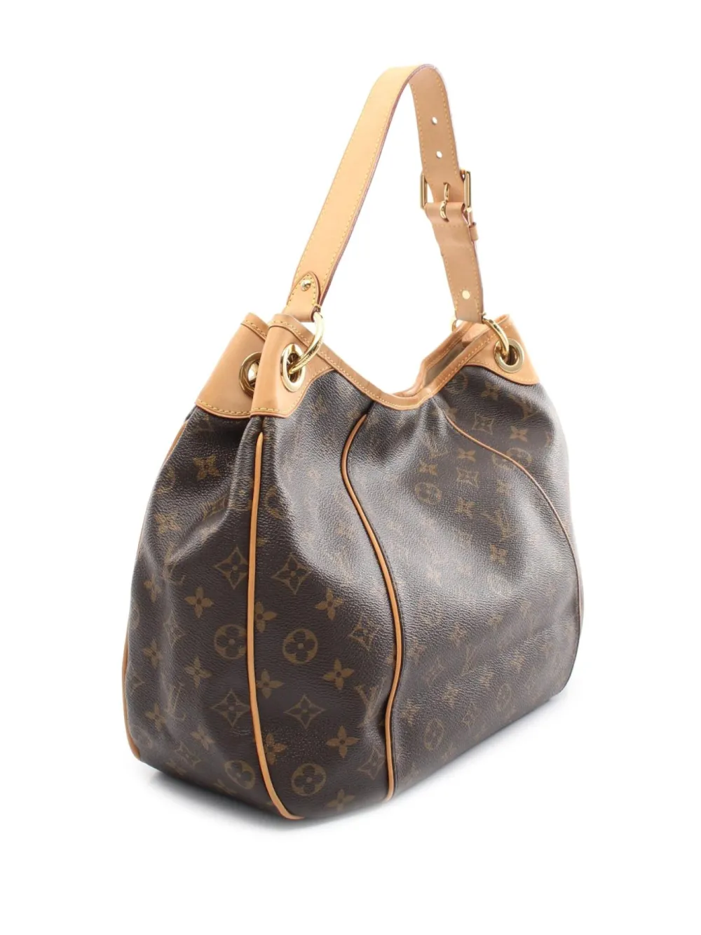 Louis Vuitton Pre-Owned 2009 Galliera PM shoulder bag - Bruin