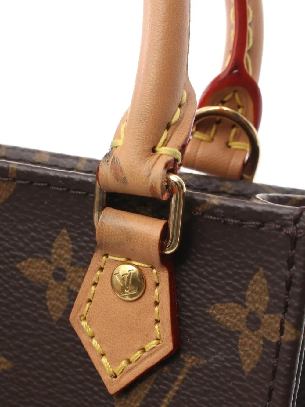 Pre-owned Louis Vuitton 2021 Petite Sac Plat Handbag In 褐色