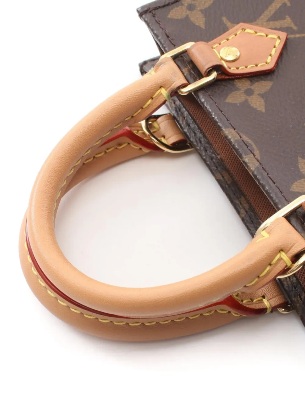 Pre-owned Louis Vuitton 2021 Petite Sac Plat Handbag In 褐色