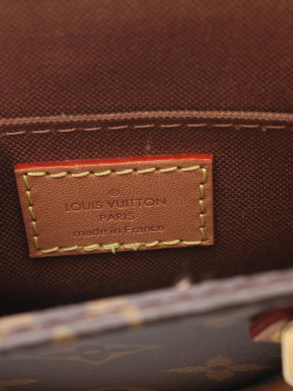 Pre-owned Louis Vuitton 2021 Petite Sac Plat Handbag In 褐色