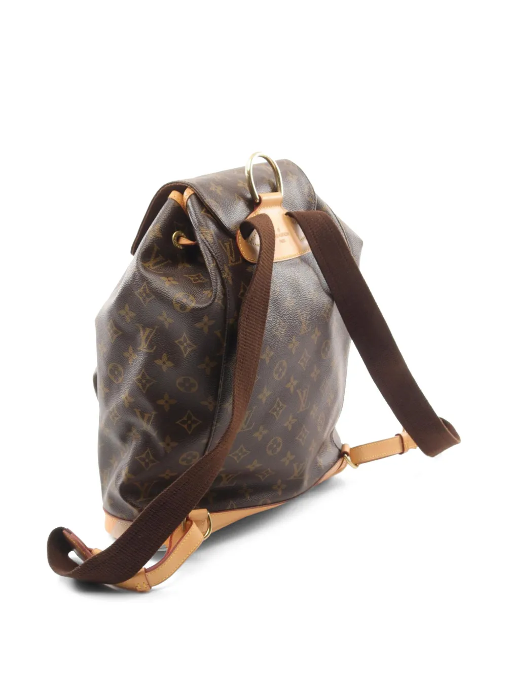 Louis Vuitton Pre-Owned 2006 Montsouris GM monogram shoulder bag - Bruin