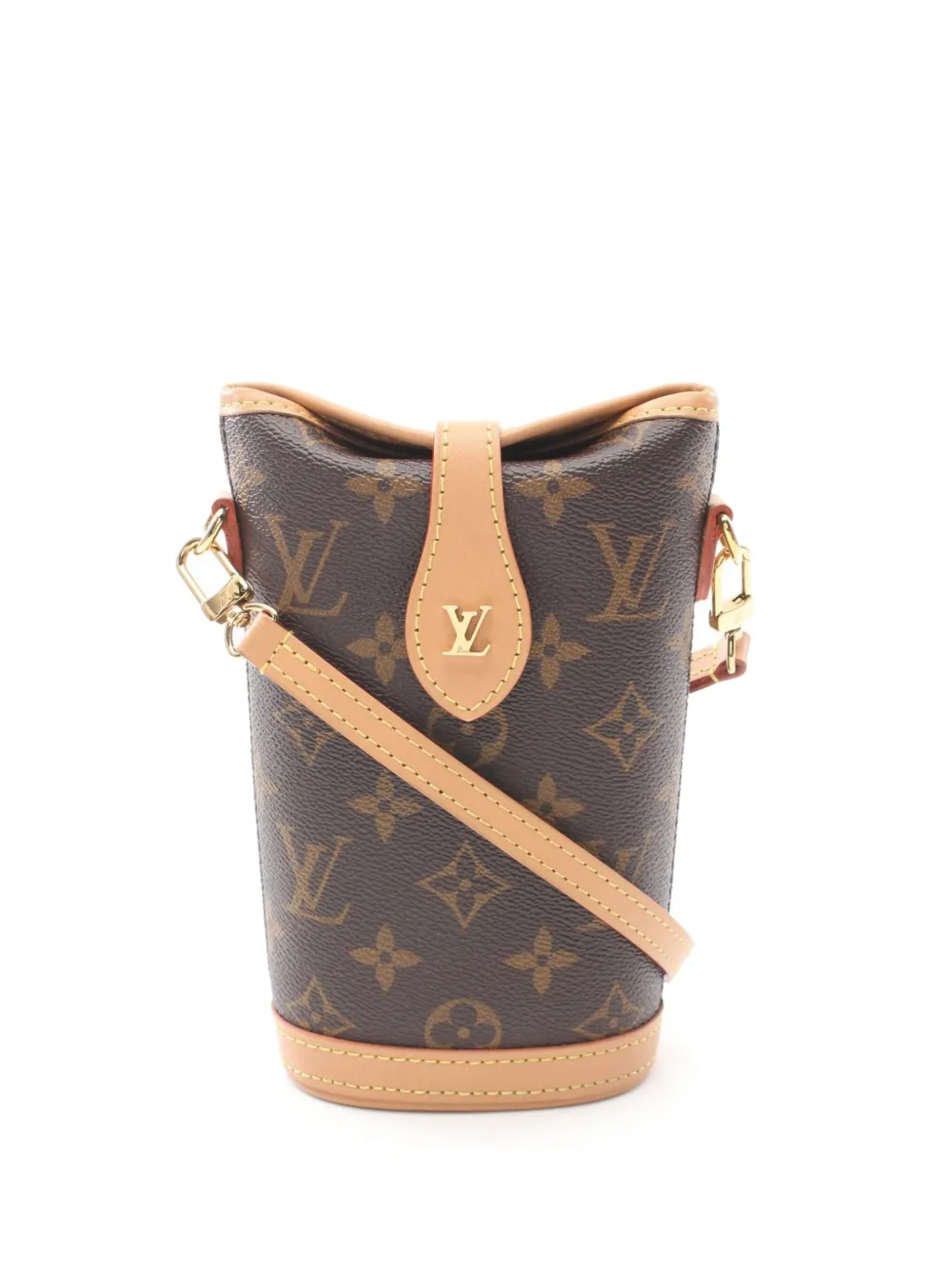 Louis Vuitton Pre-Owned 2021 Fold Me Pouch handbag | Brown | Image 1