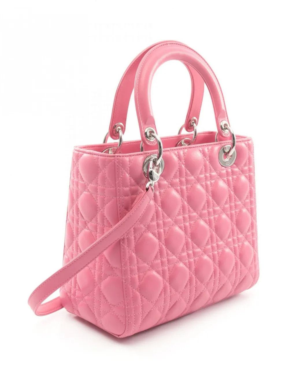 Christian Dior Pre-Owned 2010 Lady Dior Two-Way handbag - Roze