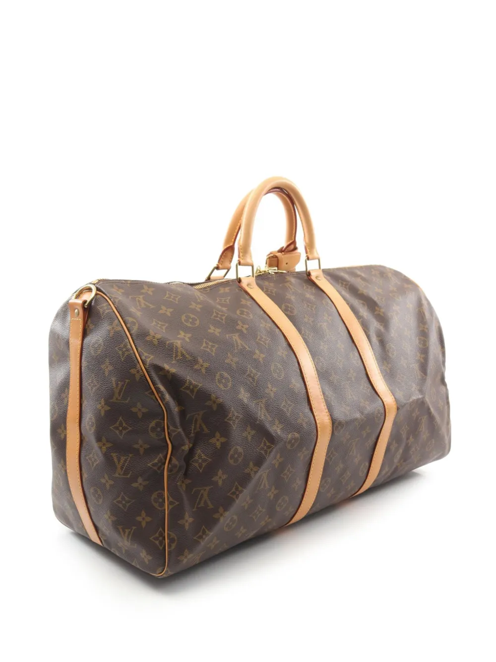 Louis Vuitton Pre-Owned 1996 Keepall Bandouliere 55 two-way travel bag - Bruin