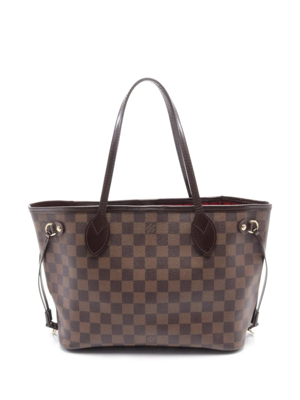 Louis Vuitton Pre-Owned 2009 ダミエ エベヌ ネヴァーフル PM ハンドバッグ - ブラウン Louis Vuitton Pre-Owned 2009 ダミエ エベヌ ネヴァーフル PM ハンドバッグ - ブラウン