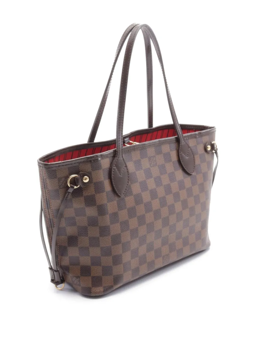 Louis Vuitton Pre-Owned 2009 Damier Ebène Neverfull PM shopper - Bruin