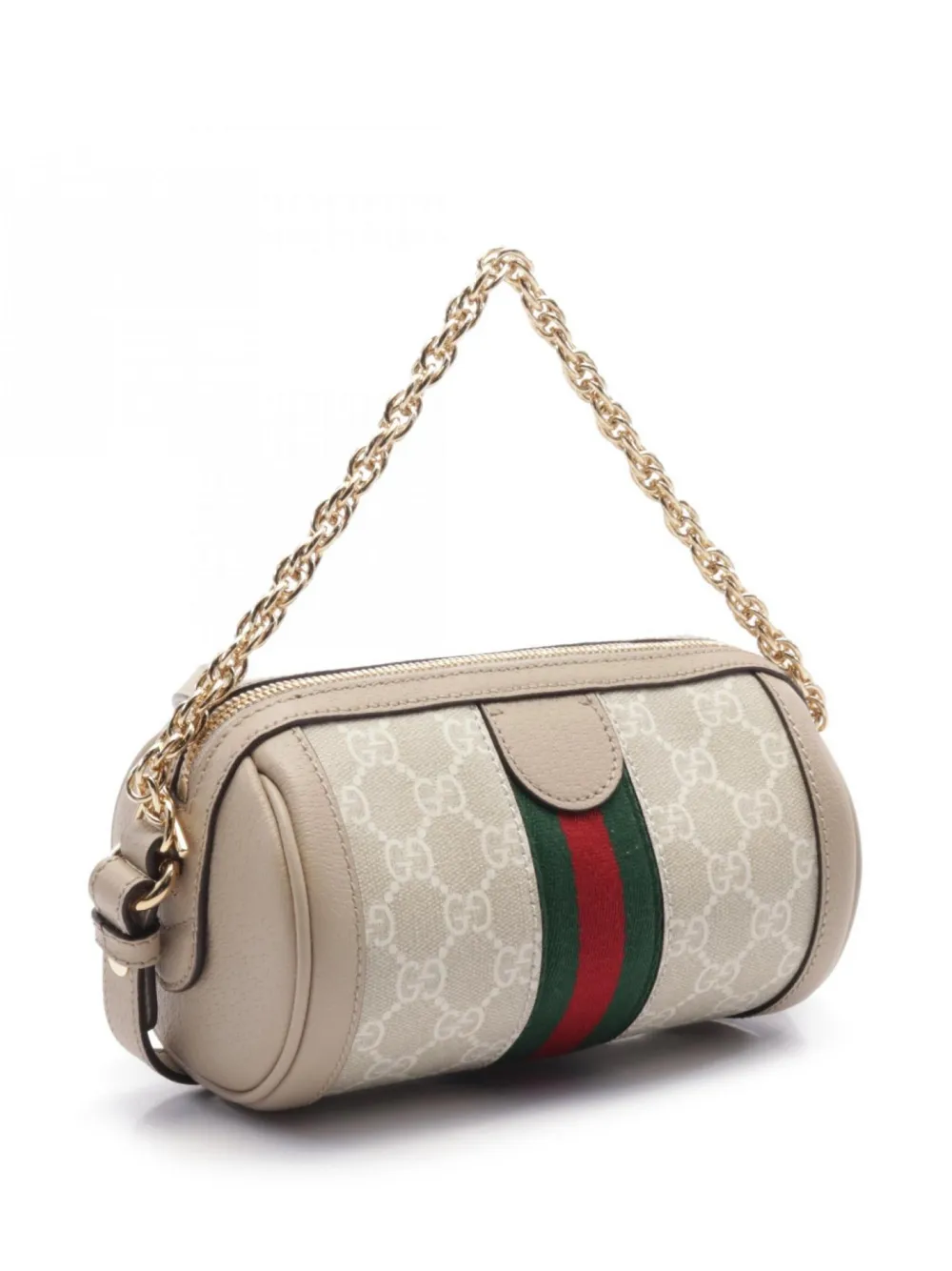 Gucci Pre-Owned 2020s Ophidia GG Supreme shoulder bag - Beige