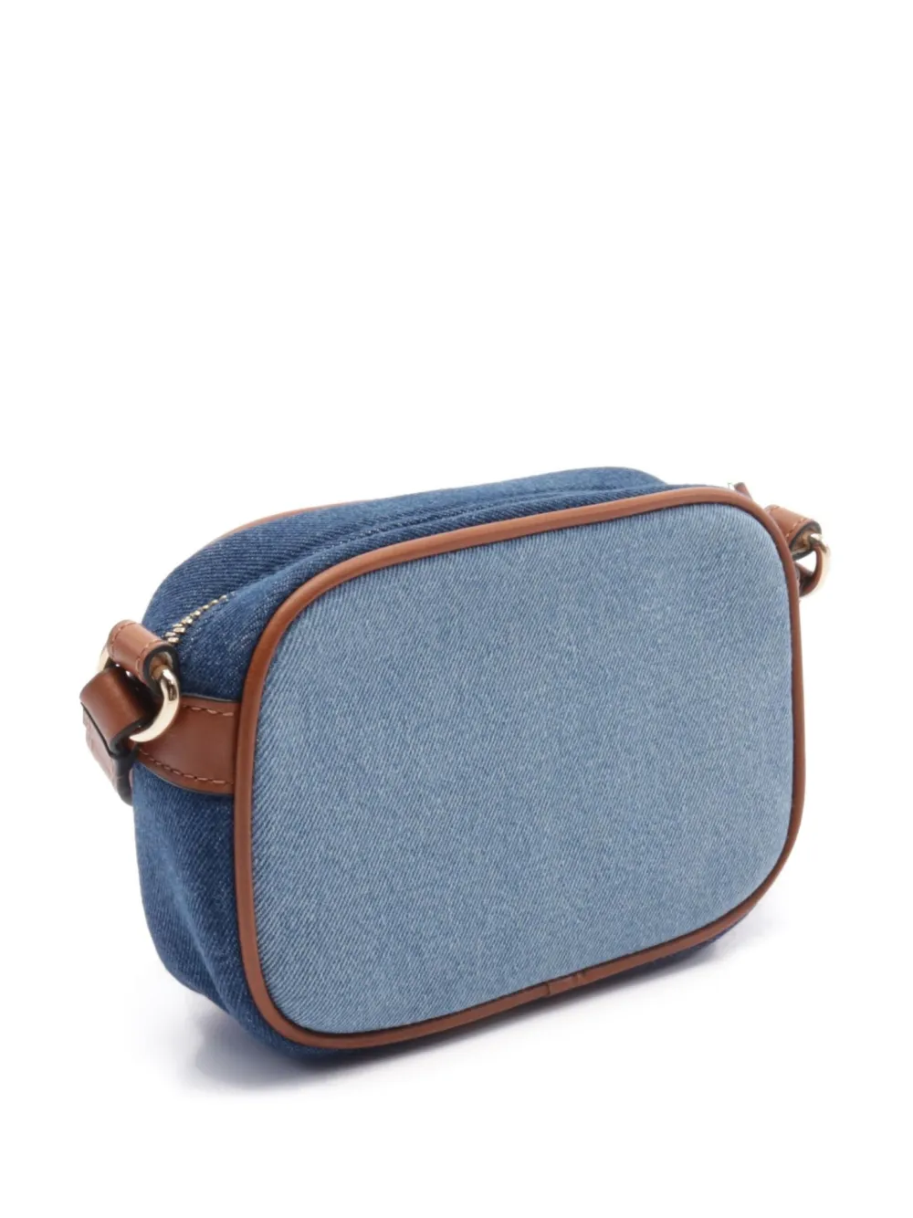 Chloé Pre-Owned 2010s mini denim shoulder bag - Blauw