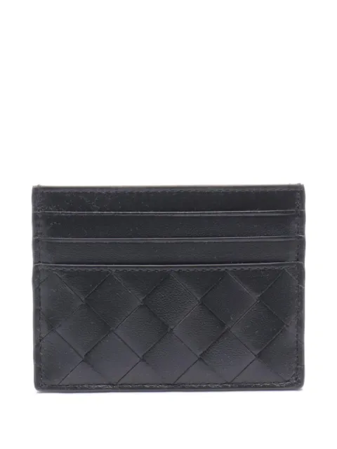 Bottega Veneta Pre-Owned 2020s Intrecciato cardholder