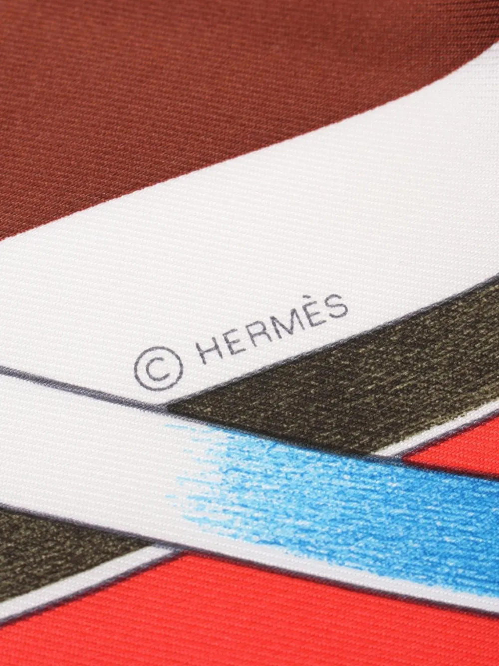 Hermès Pre-Owned 2020s Carré 90 Figure Artistique scarf - Rood