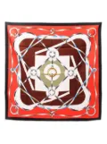 Hermès Pre-Owned 2020s Carré 90 Figure Artistique scarf - Red
