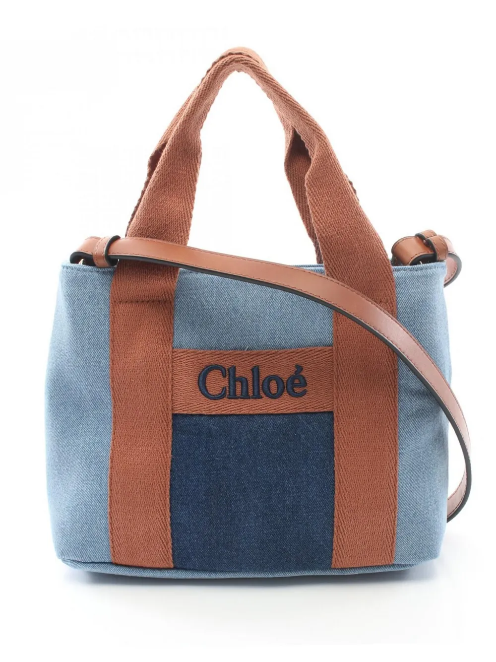 2020s denim shoulder bag