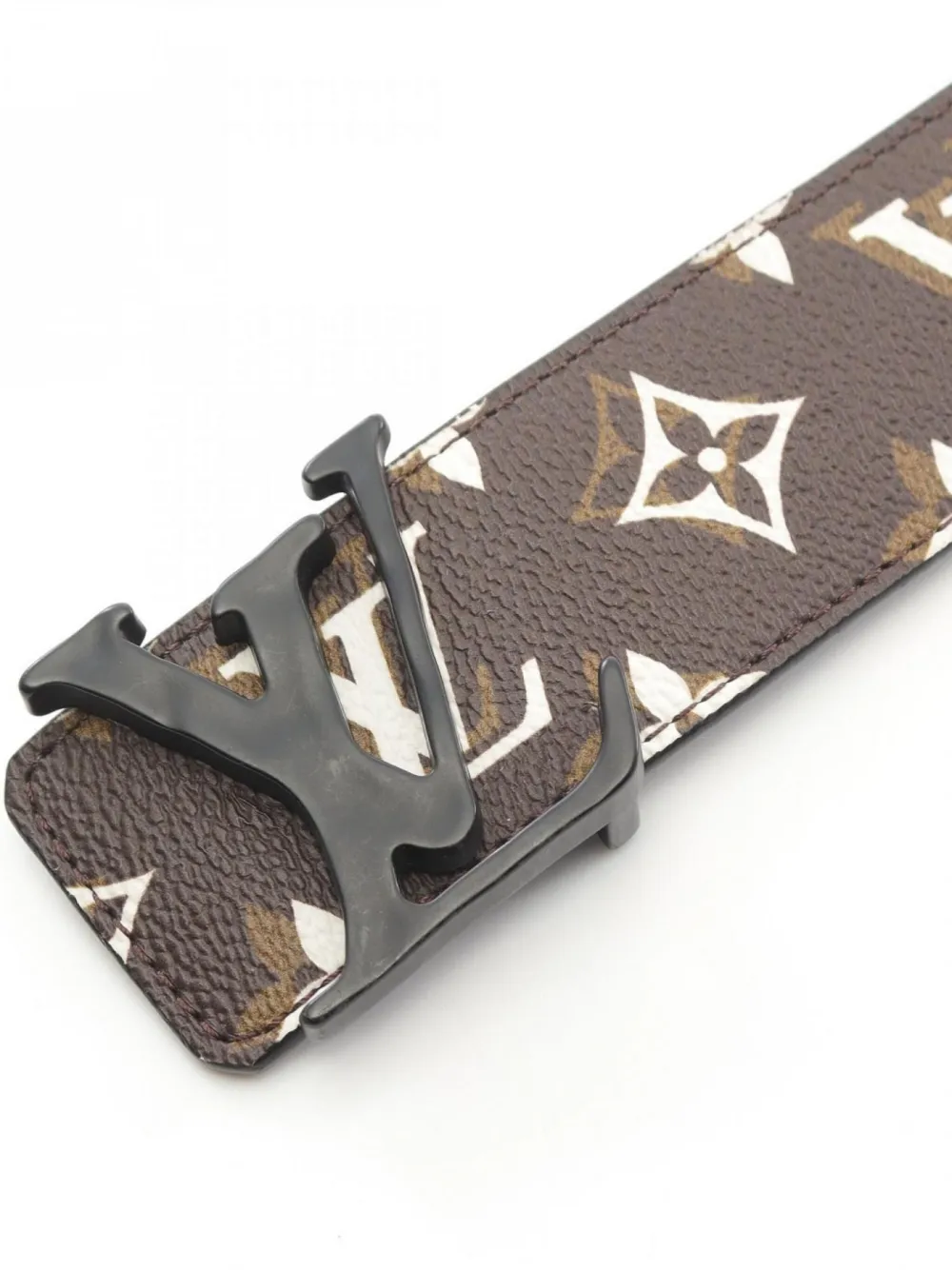 Louis Vuitton Pre-Owned 2019 monogram belt - Bruin