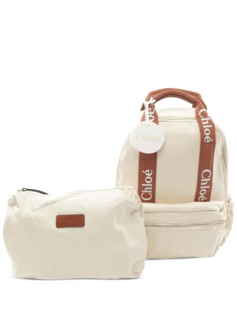 Chloé Pre-Owned mochila de lona 2020