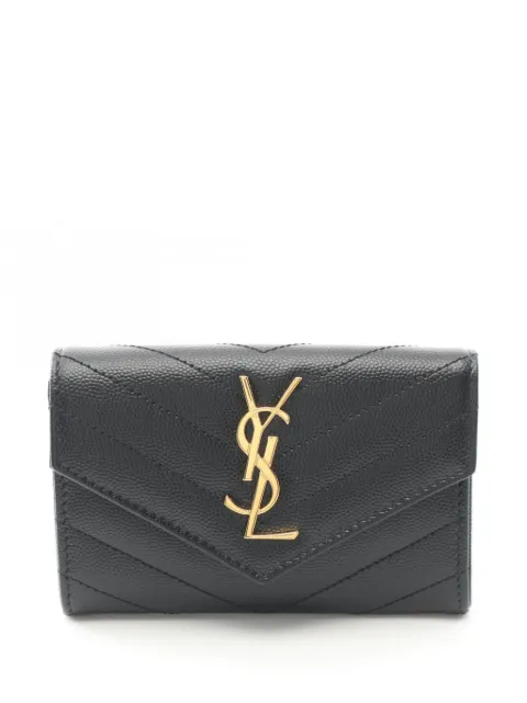 Saint Laurent Pre-Owned 2020s monogram envelope wallet