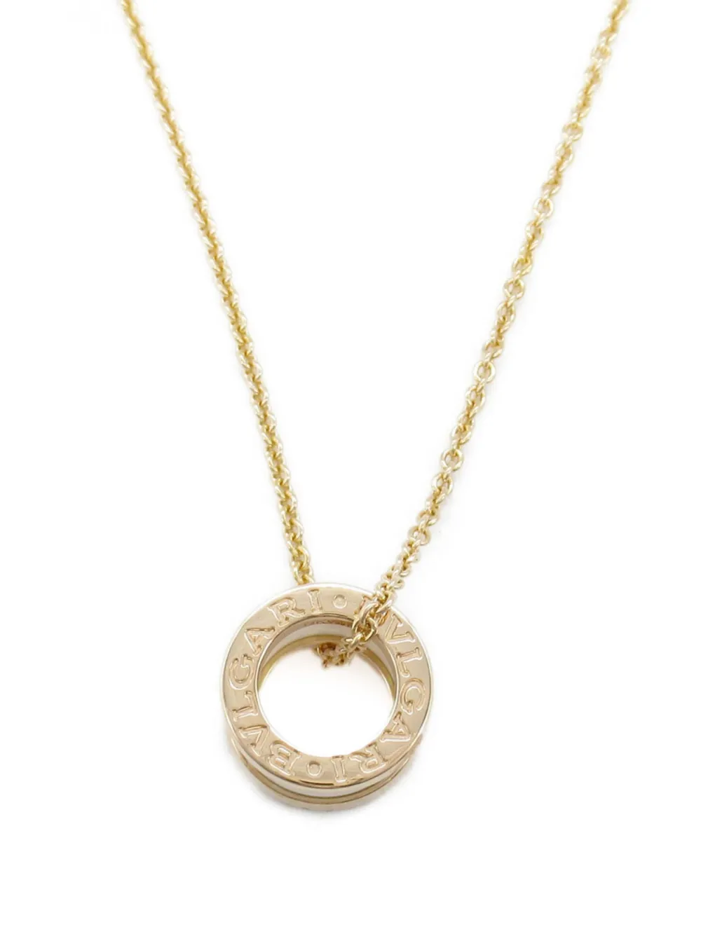 Bvlgari Pre-Owned 2010s プレオウンド B.Zero1 ネックレス 18Kローズゴールド - ゴールドトーン Bvlgari Pre-Owned 2010s プレオウンド B.Zero1 ネックレス 18Kローズゴールド - ゴールドトーン