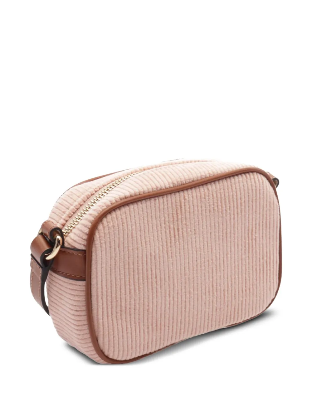 Chloé Pre-Owned 2020s ribfluwelen mini-schoudertas - Roze