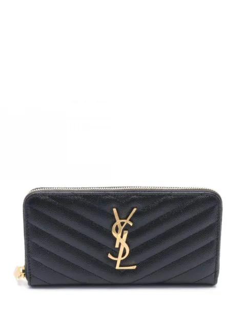 Saint Laurent Pre-Owned cartera con monograma 2020
