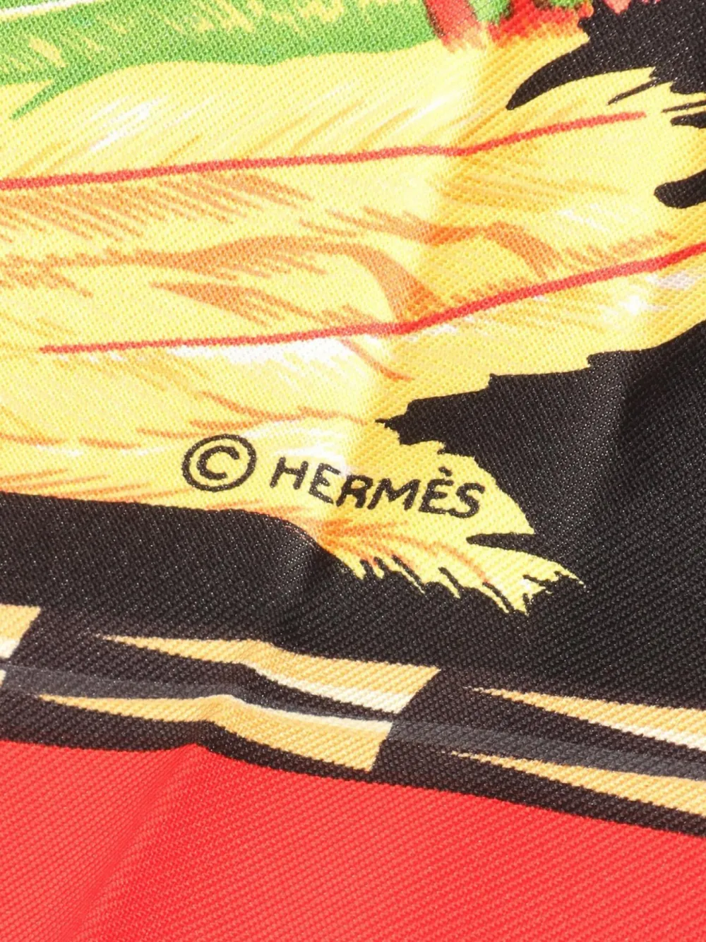 Hermès Pre-Owned 2010s Carré 90 Brazil scarf - Rood