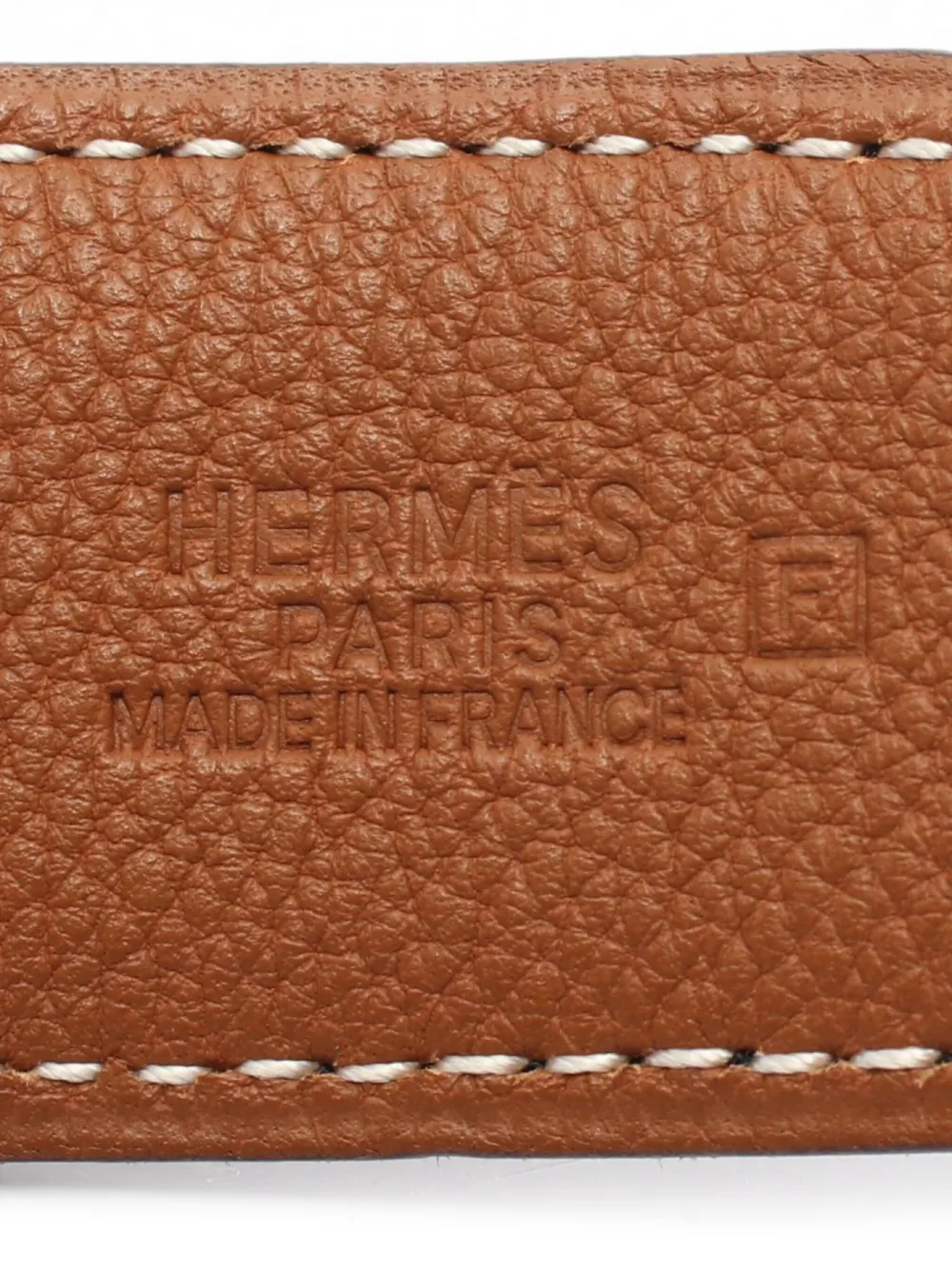 Pre-owned Hermes 2002 Constance Belt In Black