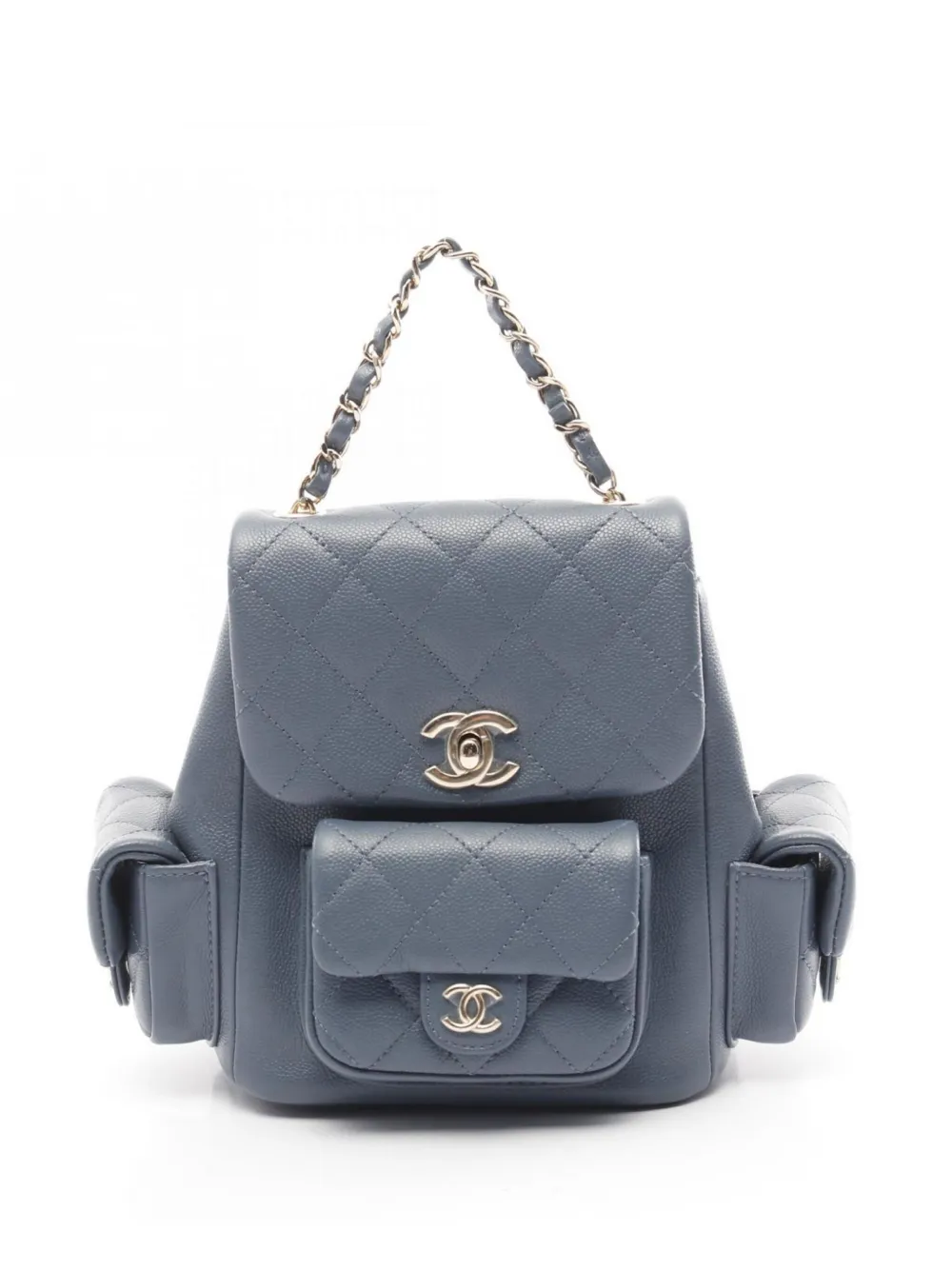 CHANEL Pre-Owned 2021 Matelasse backpack | Blue | Image 1