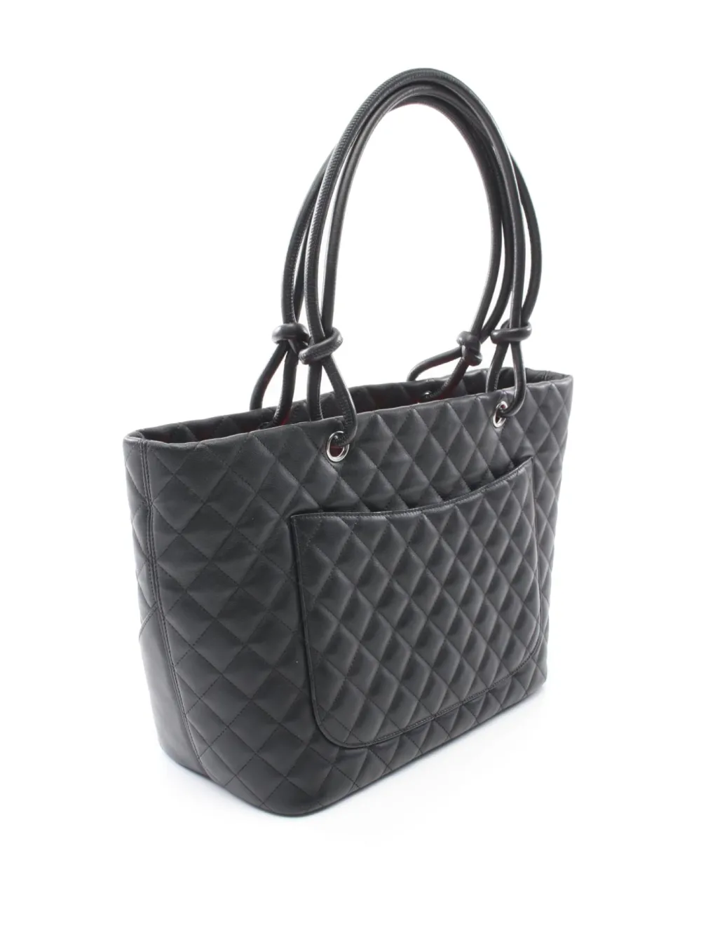 CHANEL Pre-Owned large 2010s Cambon Line tote bag - Zwart