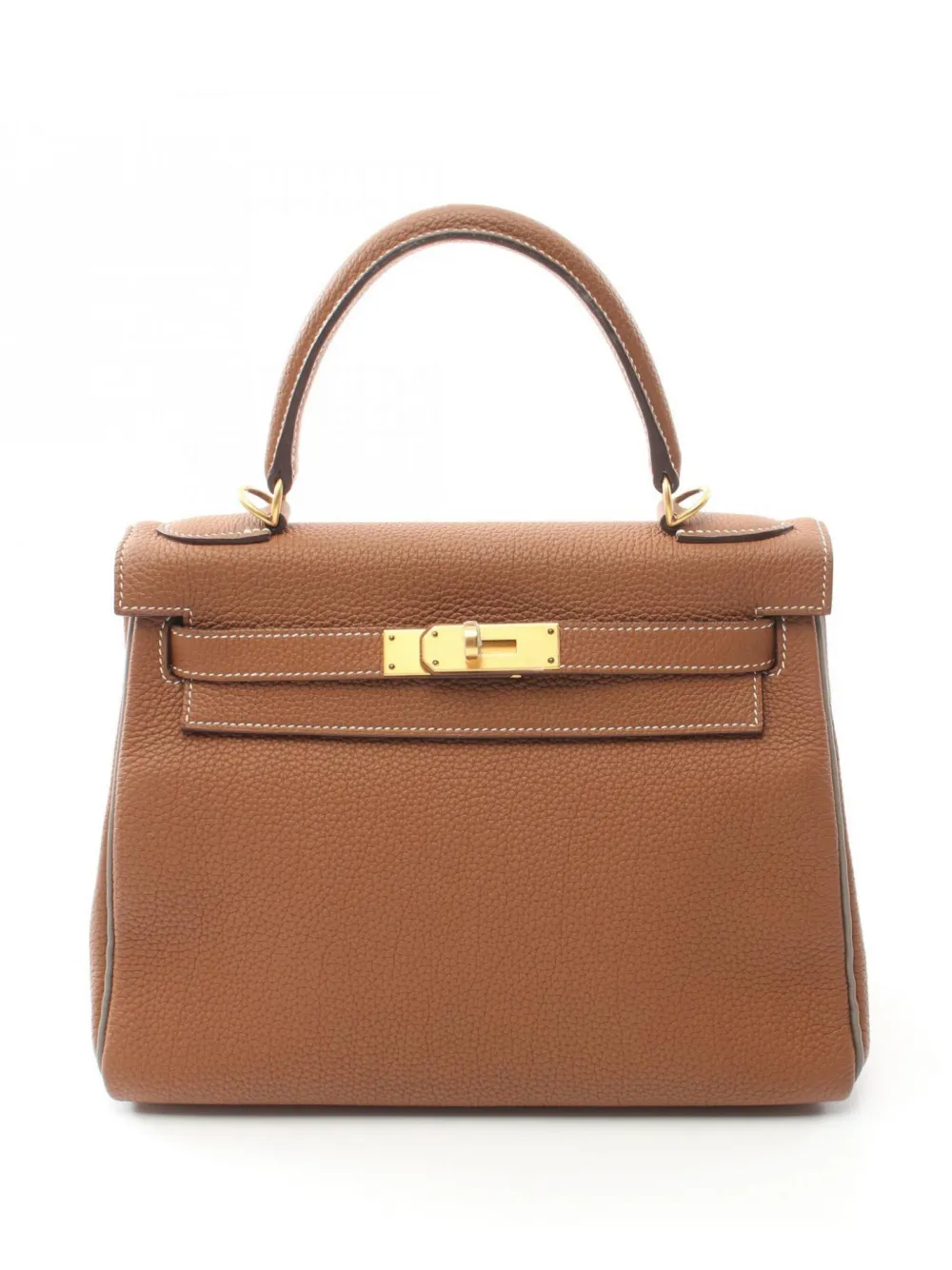 Hermès Pre-Owned 2019 ケリー 28 ハンドバッグ - ブラウン Hermès Pre-Owned 2019 ケリー 28 ハンドバッグ - ブラウン