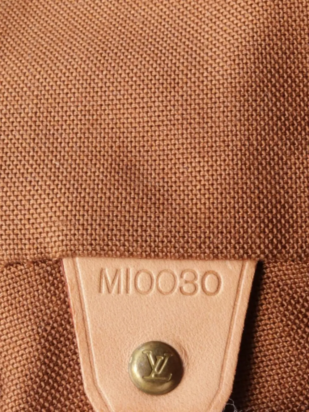 Pre-owned Louis Vuitton 2000 Montsouris Gm Backpack In Brown
