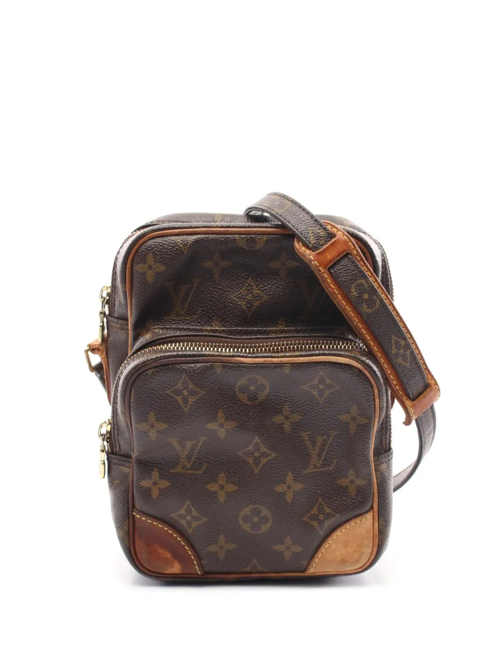 Louis Vuitton Pre-Owned 2002 アマゾン ショルダーバッグ - ブラウン Louis Vuitton Pre-Owned 2002 アマゾン ショルダーバッグ - ブラウン