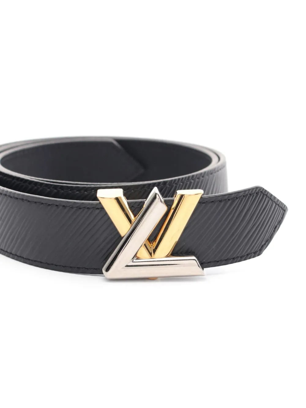 Louis Vuitton Pre-Owned 2016 LV Twist belt - Zwart