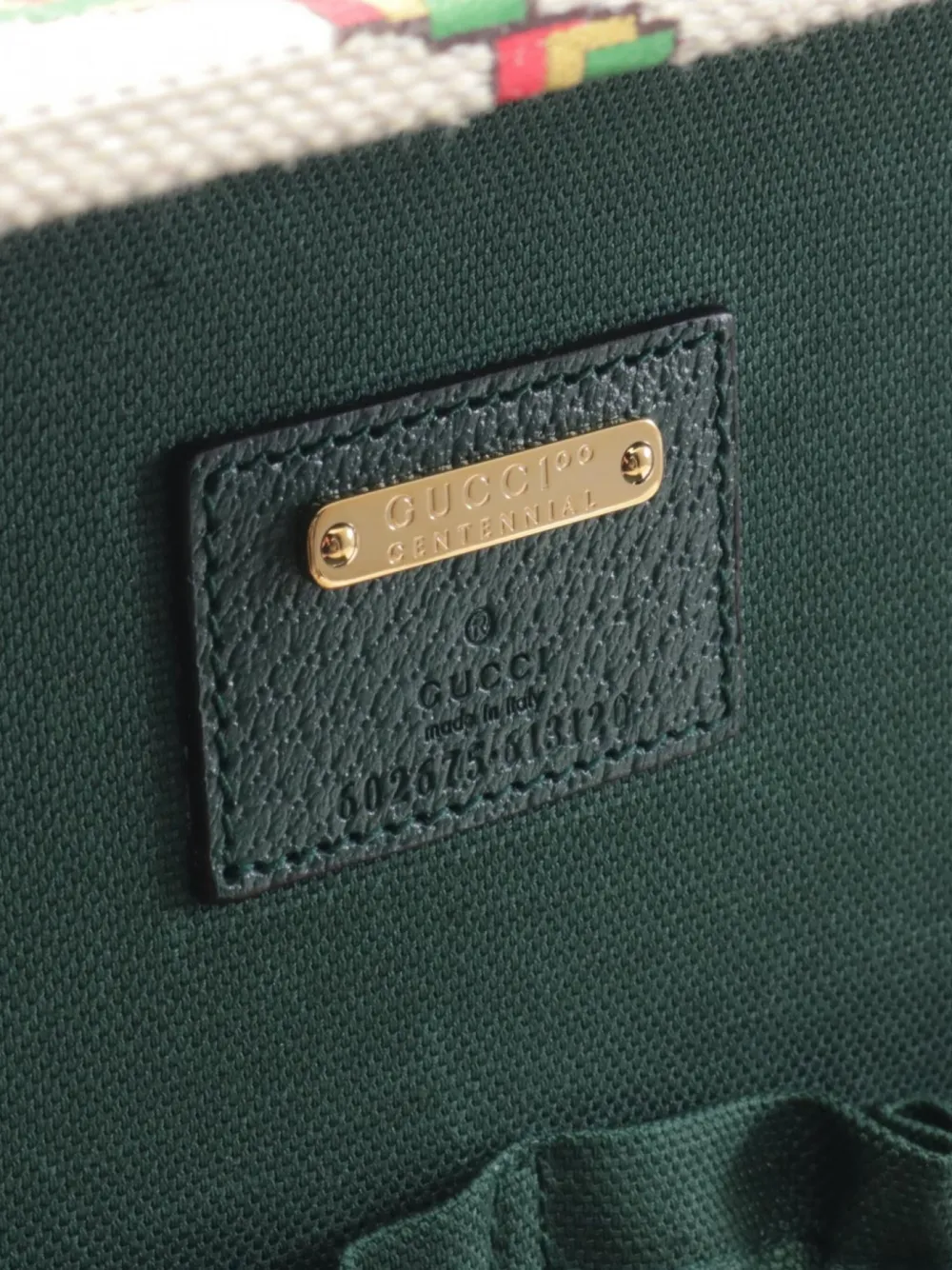 Pre-owned Gucci 2010s Gg 100th Anniversary Suitcase In Neutrals