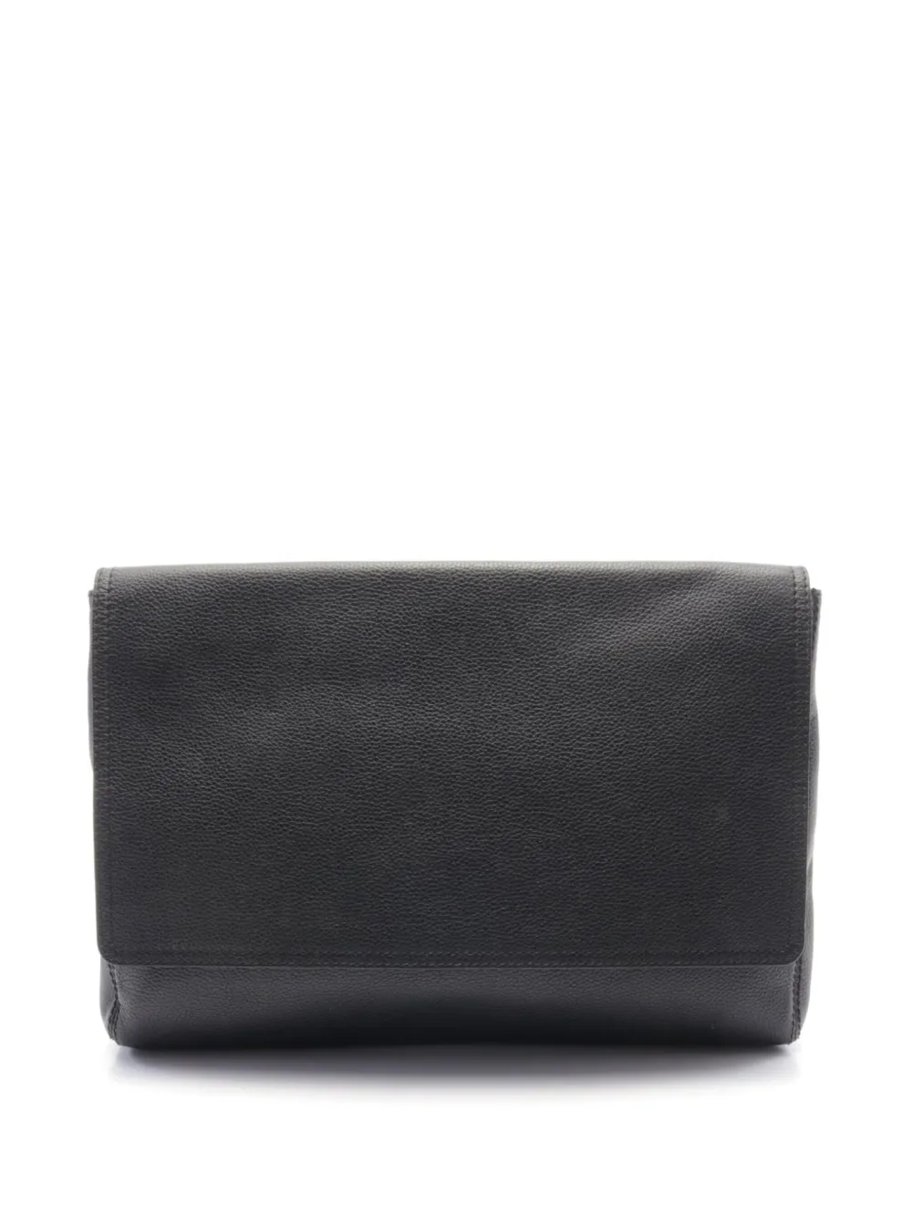 2010s leather clutch bag