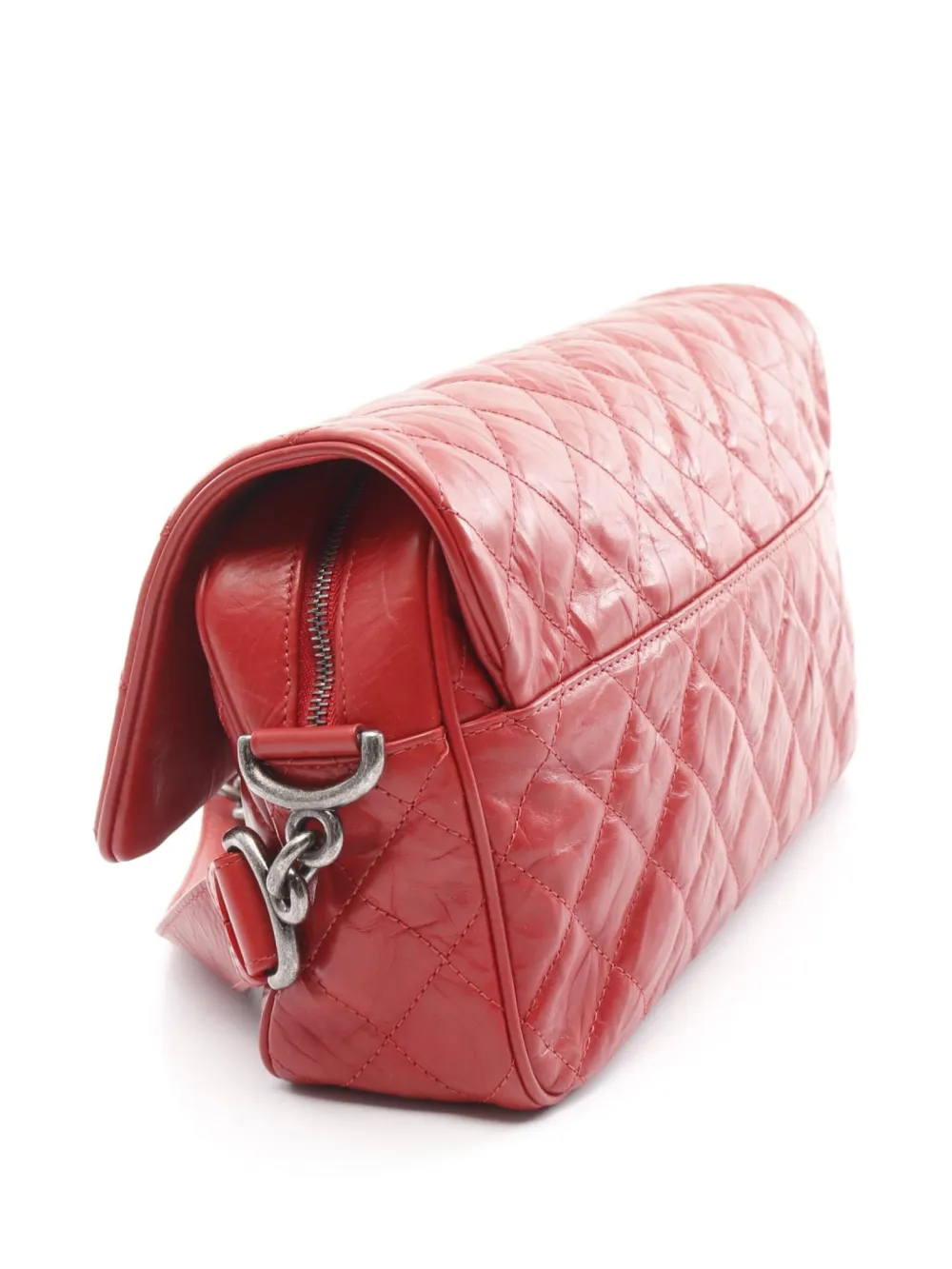 CHANEL Pre-Owned 2016-2017 Flap schoudertas - Rood