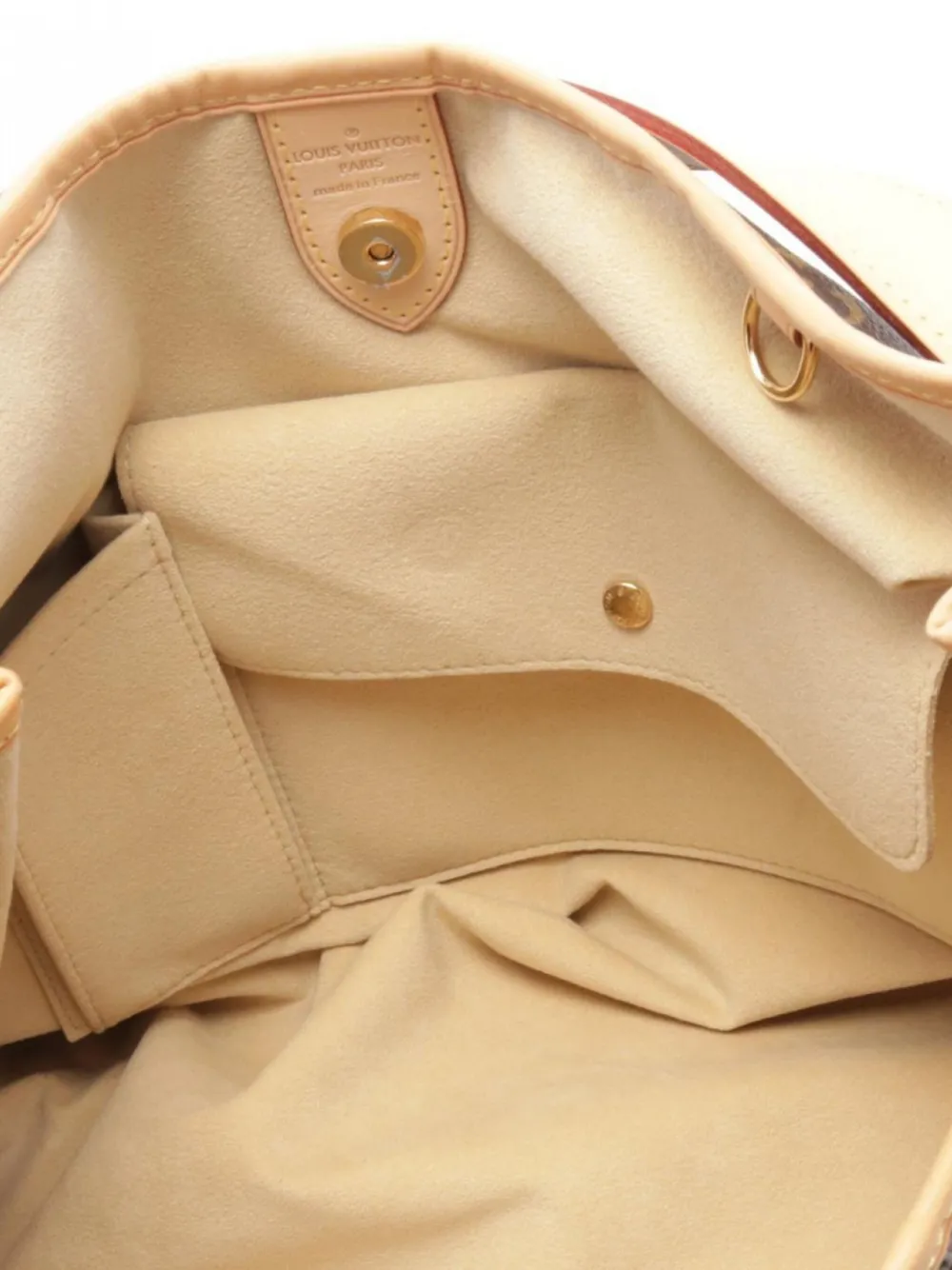 Pre-owned Louis Vuitton 2010 Galliera Pm Shoulder Bag In Brown